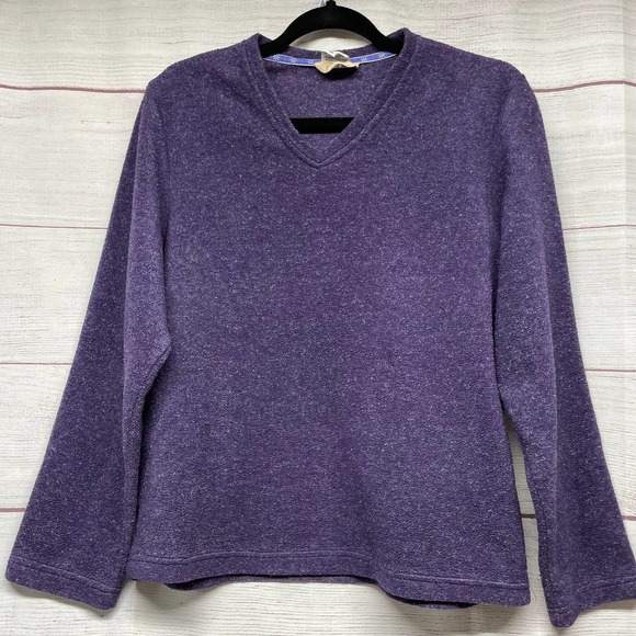 Dakini Tops - Eddie Bauer Men's First Ascent Black 1/2 Zip Fleece Sweatshirt Size M